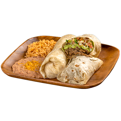 #14 Two Carne Burrito
