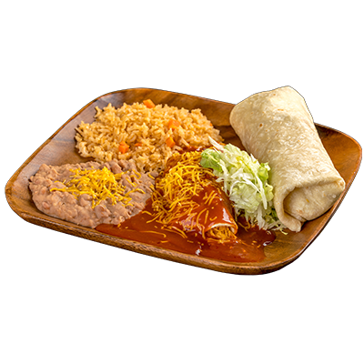 #19 Burrito & Enchilada
