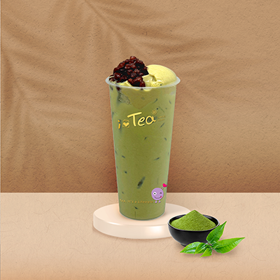 B6 Matcha Milk Tea
