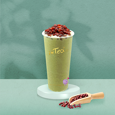 H1 Matcha Red Bean Smoothie