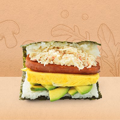 NO.8 Crab Avocado O-nigiri