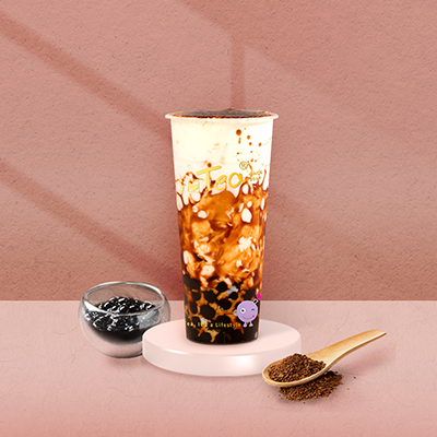 P4 Brown Sugar Boba Latte