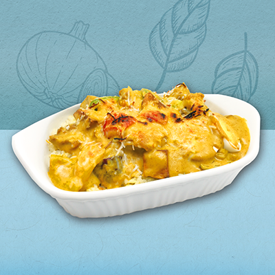 Y103 Baked Chicken & Rice in Portuguese Sauce