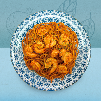 Y105 Garlic Shrimp Noodle