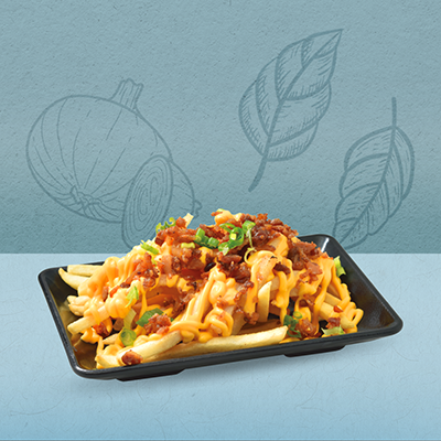Y17 Cheese Fries with Bacon