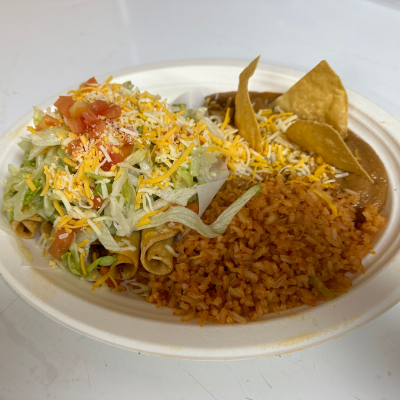 #7 Five Rolled Tacos