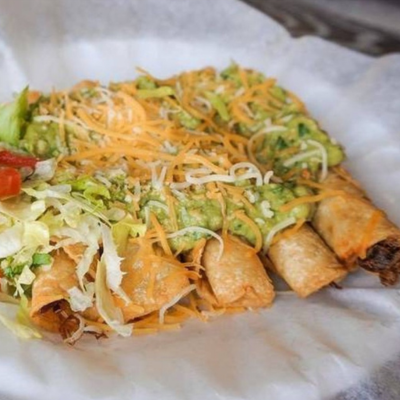 Five Rolled Tacos