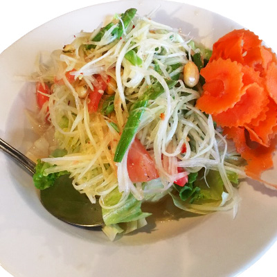 Papaya Salad *Not Vegan/Not Vegetarian*