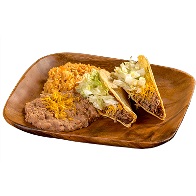 #3 Two Beef Tacos