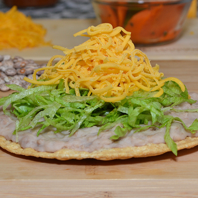 Bean Tostada