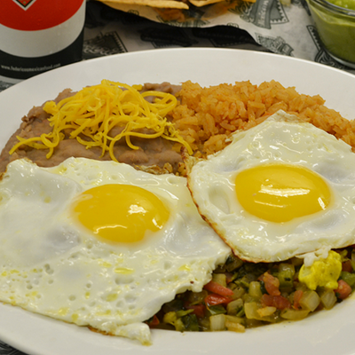 Huevos Rancheros Breakfast Platter